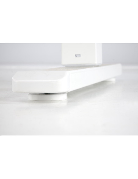 B53 biurko biurko z funkcją regulacji wysokości, dąb artisan / biały (2p 1szt)