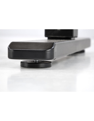 B53 biurko biurko z funkcją regulacji wysokości, dąb artisan / czarny (2p 1szt)