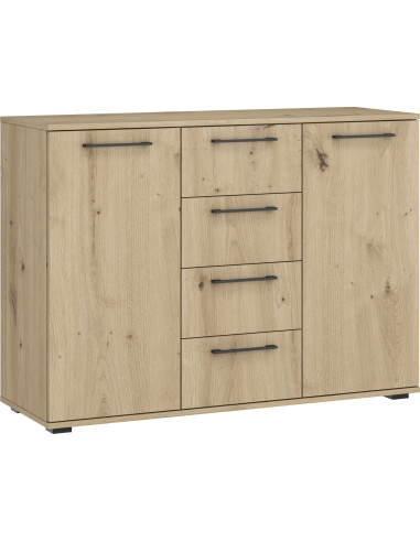 FORMO system szaf modułowych - KOMODA KM-2 dąb artisan (2P 1SZT)