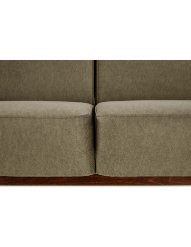 MILANO 3S sofa - oliwkowy tap. Castel 39 (1p 1szt)