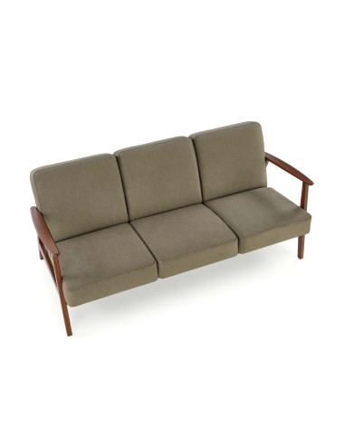 MILANO 3S sofa - oliwkowy tap. Castel 39 (1p 1szt)