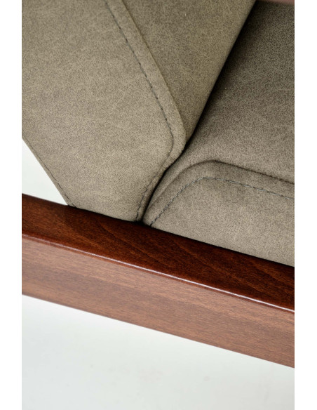 MILANO 2S sofa - oliwkowy tap. Castel 39 (1p 1szt)