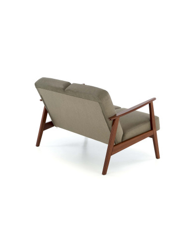 MILANO 2S sofa - oliwkowy tap. Castel 39 (1p 1szt)