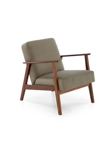 MILANO 1S fotel - oliwkowy tap. Castel 39 (1p 1szt)