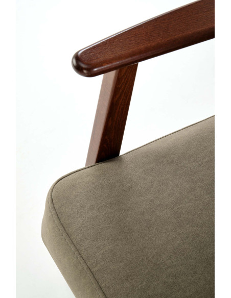 MILANO 1S fotel - oliwkowy tap. Castel 39 (1p 1szt)