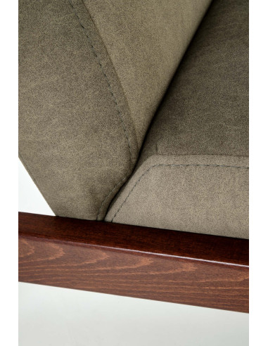 MILANO 1S fotel - oliwkowy tap. Castel 39 (1p 1szt)