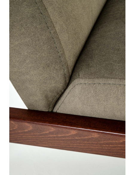 MILANO 1S fotel - oliwkowy tap. Castel 39 (1p 1szt)