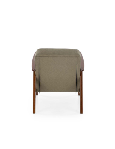 MILANO 1S fotel - oliwkowy tap. Castel 39 (1p 1szt)