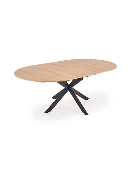 ACORD stół rozkładany,  naturalny / czarny (2p 1szt)