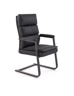 ADRIANO SKID fotel pracowniczy czarny