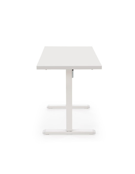B/54 biurko z funkcją regulacji wysokości, blat - biały, stelaż - biały