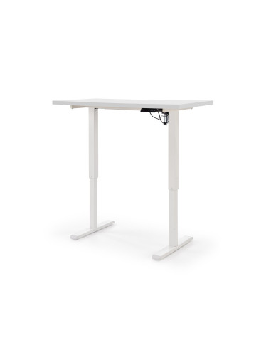 B/54 biurko z funkcją regulacji wysokości, blat - biały, stelaż - biały