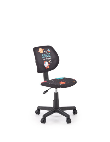 BINGO fotel młodzieżowy czarny