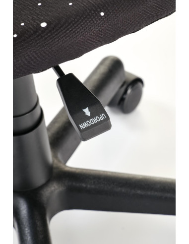 BINGO fotel młodzieżowy czarny