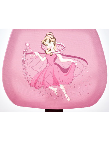 BINGO fotel młodzieżowy różowy