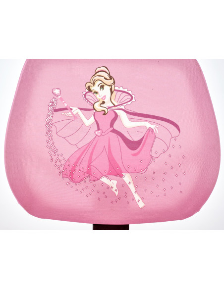 BINGO fotel młodzieżowy różowy