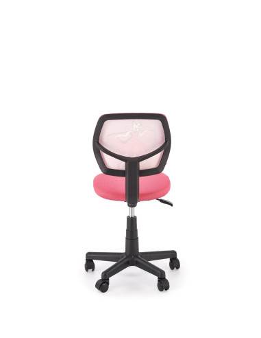 BINGO fotel młodzieżowy różowy