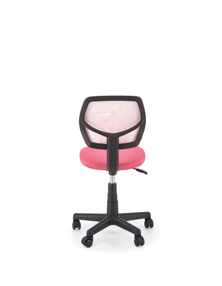 BINGO fotel młodzieżowy różowy