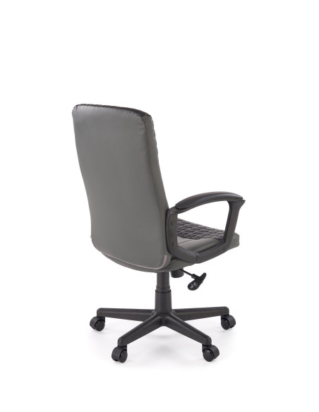 BJORN fotel obrotowy czarno-popielaty