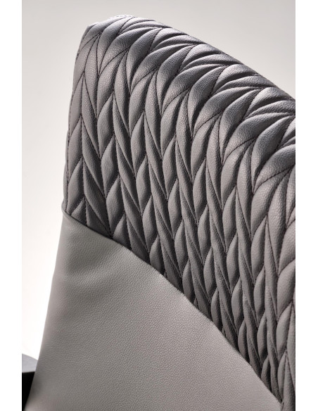 BJORN fotel obrotowy czarno-popielaty