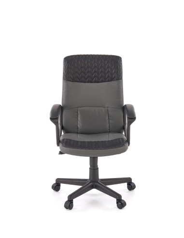 BJORN fotel obrotowy czarno-popielaty