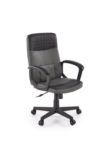 BJORN fotel obrotowy czarno-popielaty