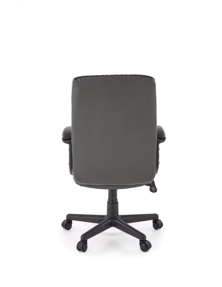 BJORN fotel obrotowy czarno-popielaty