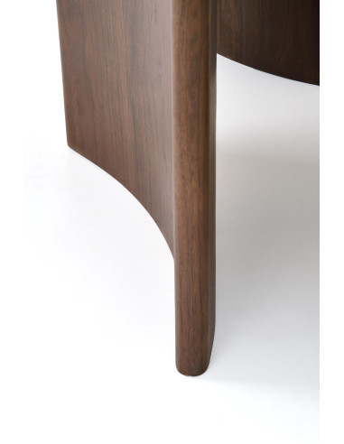 CALDO stół okrągły, orzechowy (2p 1szt)