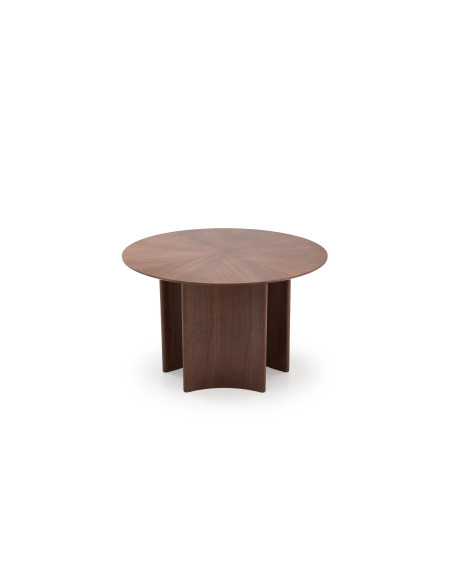 CALDO stół okrągły, orzechowy (2p 1szt)