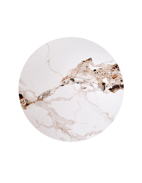 CARINA_S  ława beżowy marmur / orzechowy (2p 1szt)