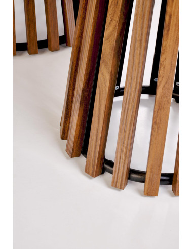 CARINA_S  ława beżowy marmur / orzechowy (2p 1szt)