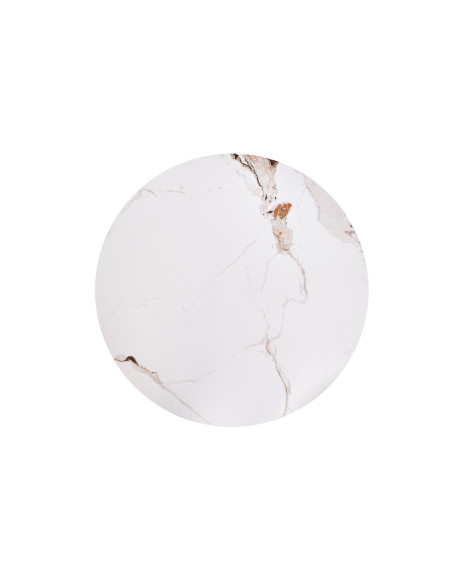 CARINA  ława beżowy marmur / orzechowy (2p 1szt)