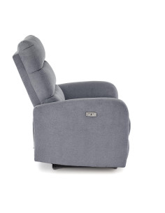 CARINIO fotel wypoczynkowy popielaty 2