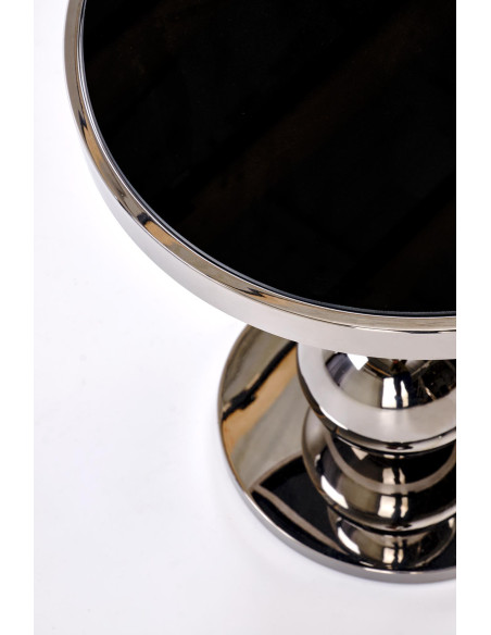 CARLA ława, czarny / srebrny (1p 1szt)