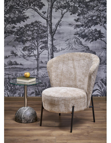 CEZAR fotel wypoczynkowy, beżowy (1p 1szt)