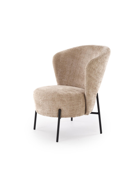 CEZAR fotel wypoczynkowy, beżowy (1p 1szt)