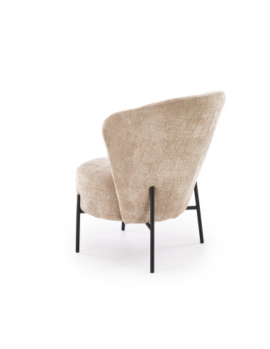 CEZAR fotel wypoczynkowy, beżowy (1p 1szt)