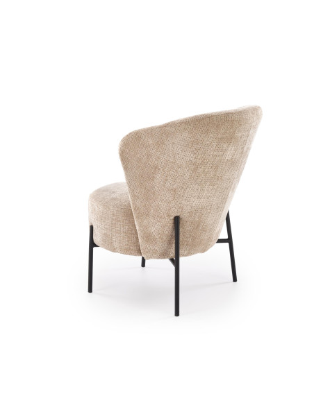 CEZAR fotel wypoczynkowy, beżowy (1p 1szt)