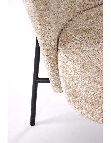 CEZAR fotel wypoczynkowy, beżowy (1p 1szt)