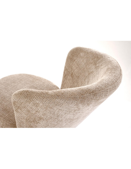 CEZAR fotel wypoczynkowy, beżowy (1p 1szt)