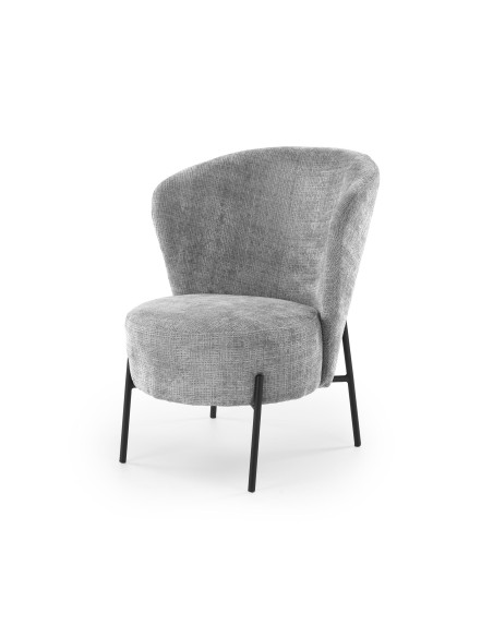 CEZAR fotel wypoczynkowy, popielaty (1p 1szt)