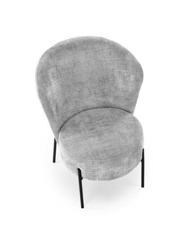 CEZAR fotel wypoczynkowy, popielaty (1p 1szt)