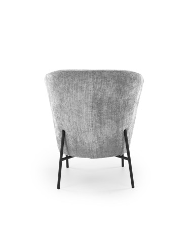 CEZAR fotel wypoczynkowy, popielaty (1p 1szt)