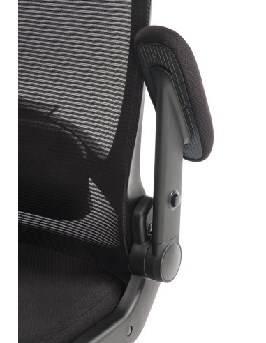 CYBORG fotel gabinetowy czarny  (1p 1szt)