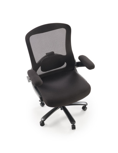 CYBORG fotel gabinetowy czarny  (1p 1szt)