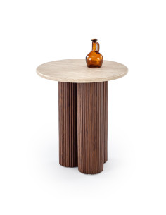 DOROTEA_S  ława trawertyn / orzechowy (2p 1szt)