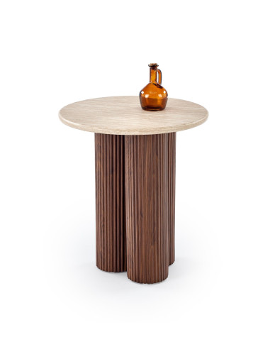 DOROTEA_S  ława trawertyn / orzechowy (2p 1szt)