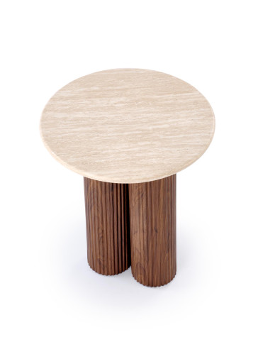 DOROTEA_S  ława trawertyn / orzechowy (2p 1szt)