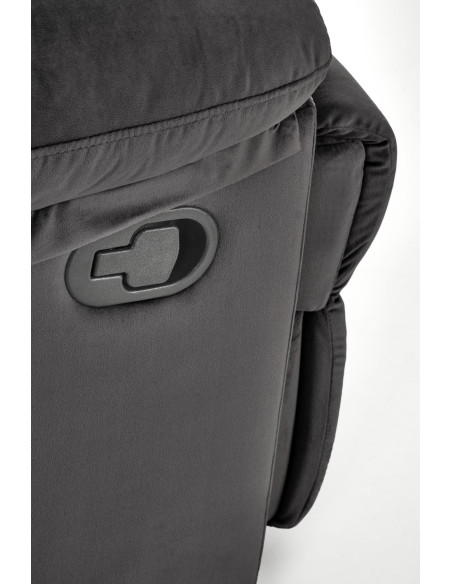 DRAGER fotel wypoczynkowy czarny (1p 1szt)