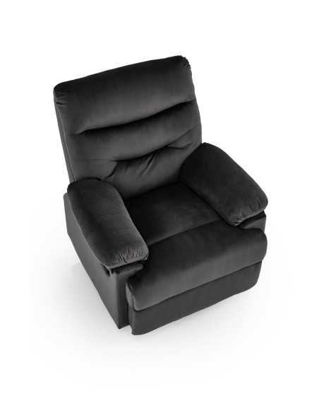DRAGER fotel wypoczynkowy czarny (1p 1szt)